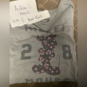 Floral Mickey sweater